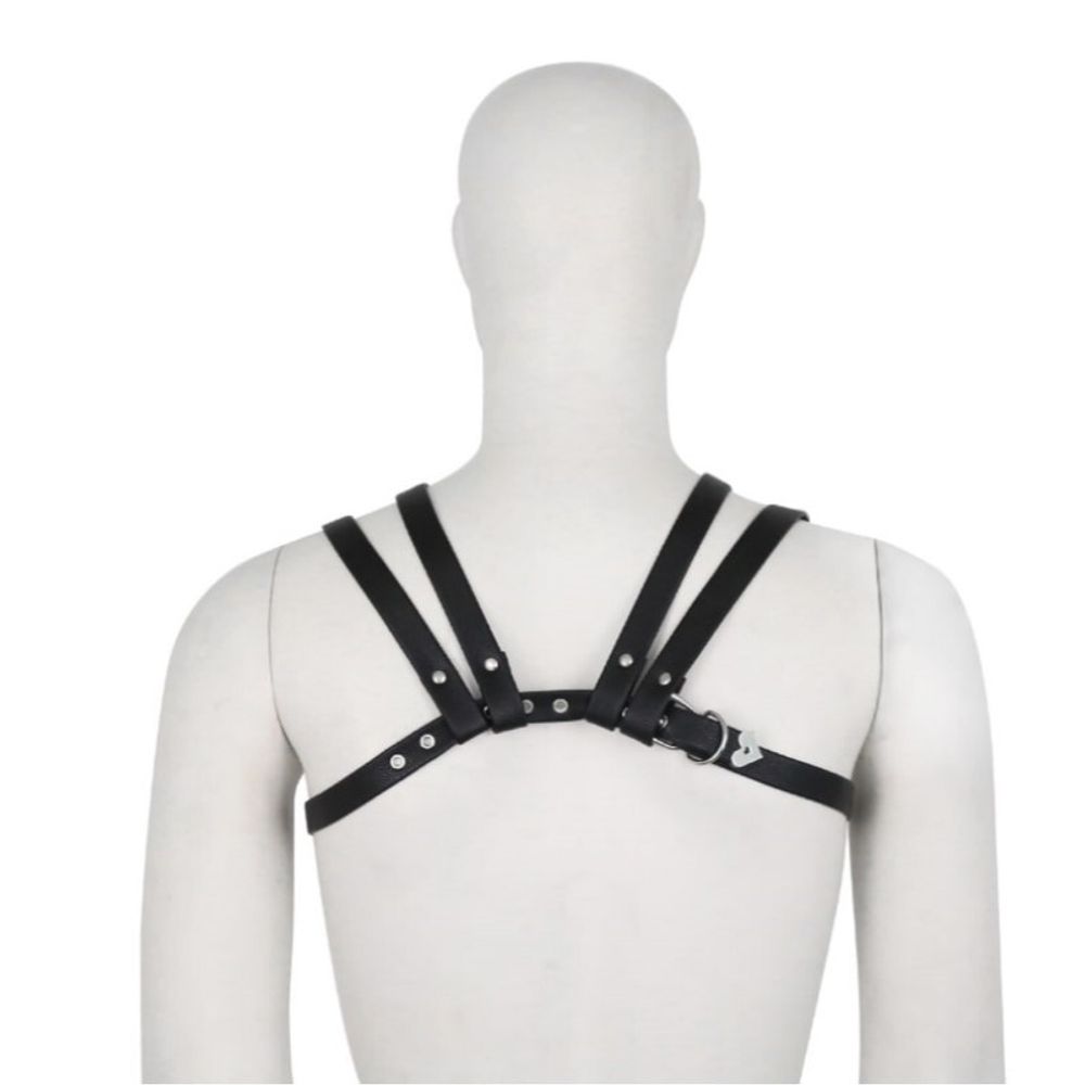 Сбруя (портупея) черная унисекс Romeo Rossi 9135