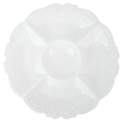 Менажница " " 27х27х3см (min5) (фарфор) (транспортная упаковка)