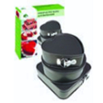 Набор из 3-х разъемных форм для запекания разной формы