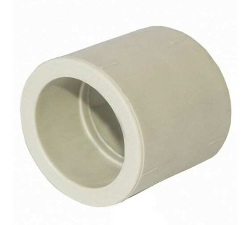 Муфта соед. ду 20 белый (50) 1