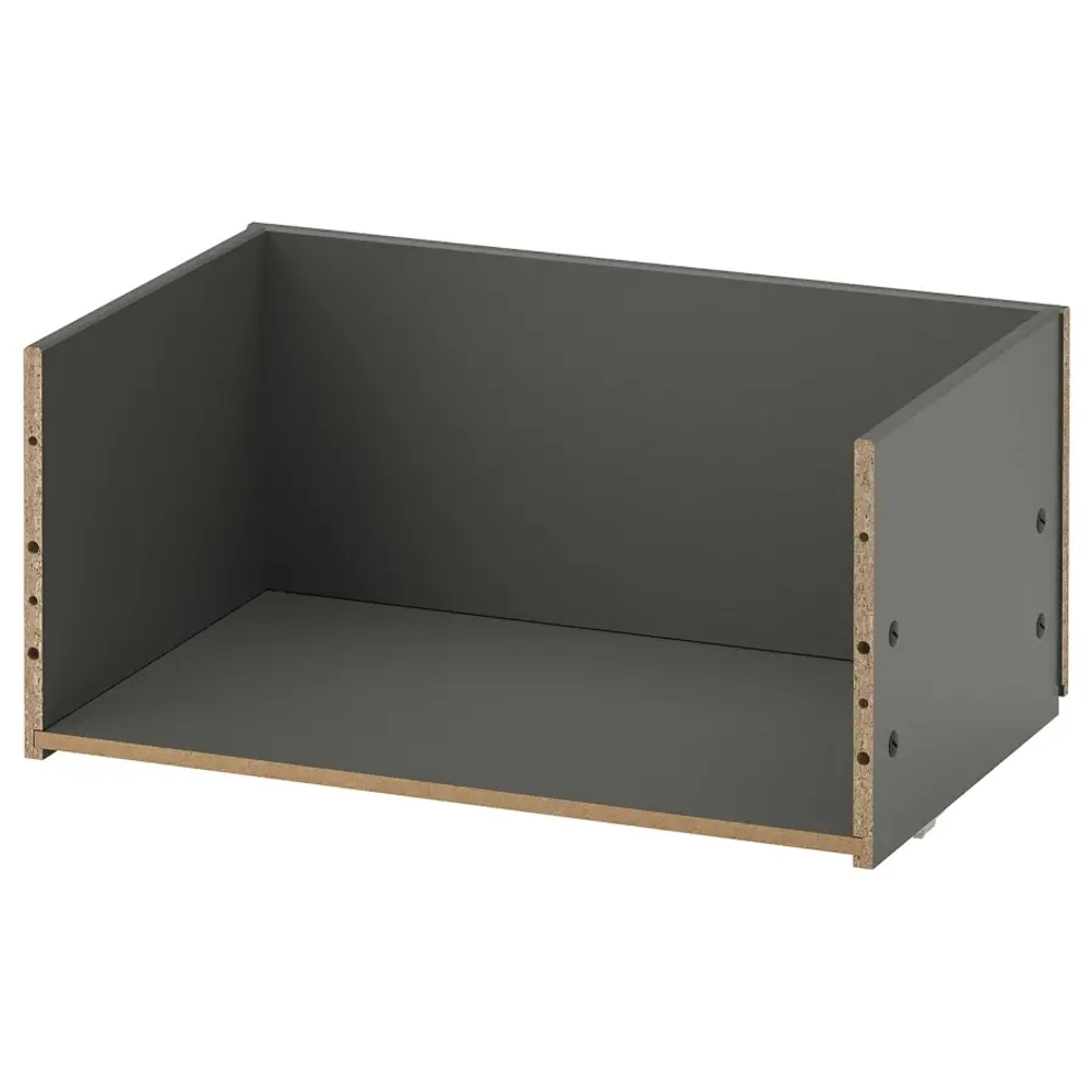 Каркас ящика - IKEA BESTÅ/BESTA/БЕСТО ИКЕА, 25х34х54 см, темно-серый