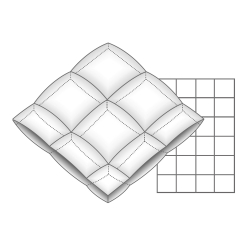 Одеяло пуховое 135х200 Brinkhaus Arctic Германия схема