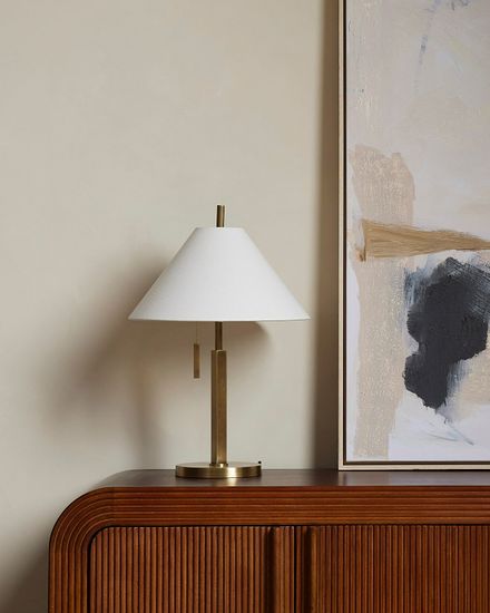 Настольная лампа “Метлик”