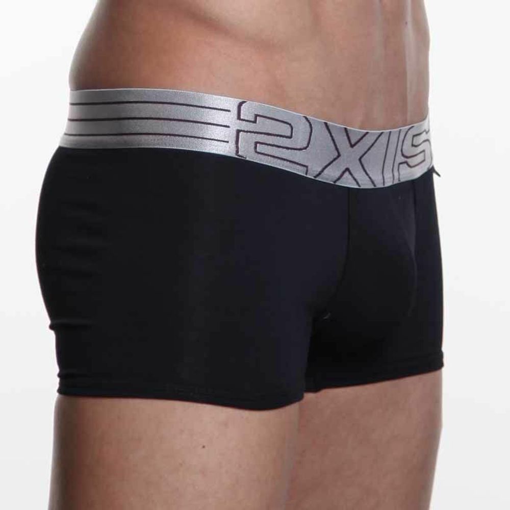 Мужские трусы боксеры черные 2xis XIS0004