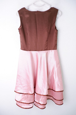 Платье комбинированное нарядное 44 размер