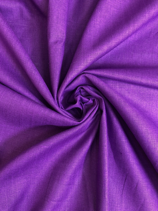 плательная лен, фиолетовый linen/cotton BST3488
