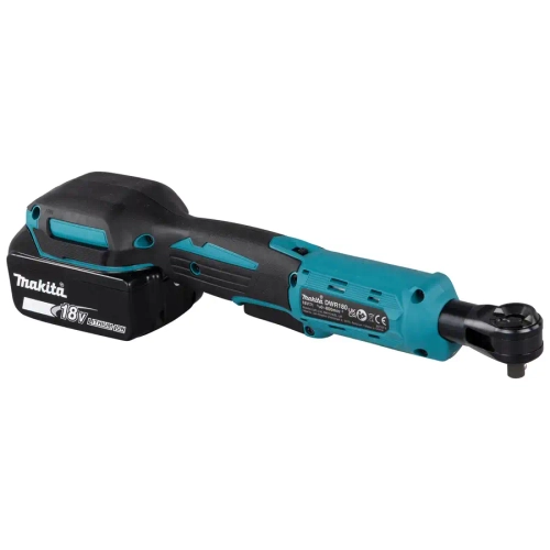 Аккумуляторная угловая трещотка 3/8" и 1/4" LXT Makita DWR180RF