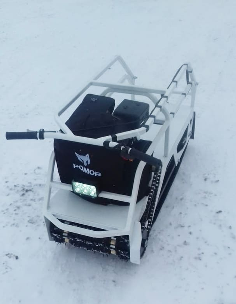 Мотобуксировщик POMOR 380 К8