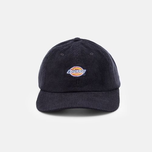 Кепка Dickies Hardwick Corduroy 6 Panel Logo Cap артикул:DK0A4ZAYBLK1 - купить в магазине Дайс
