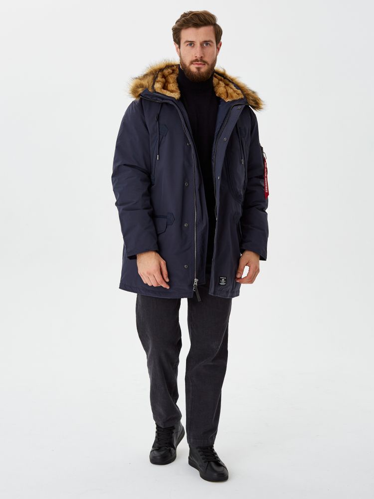 Парка Alpha Industries N-3B Alpine Parka GEN II Blue