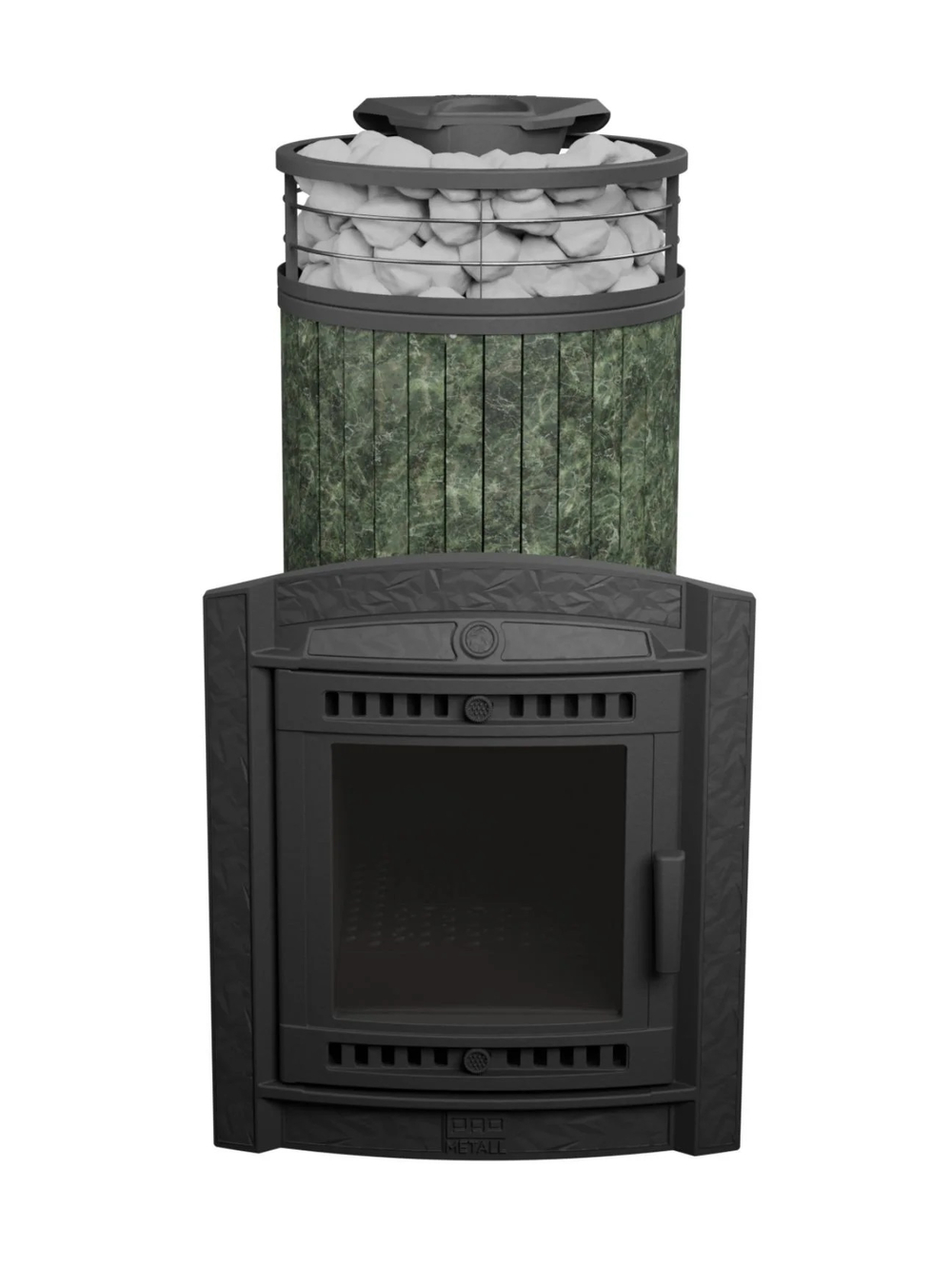 Печь банная «Атмосфера XL» Змеевик ЛАМЕЛЬ+СЕТКА