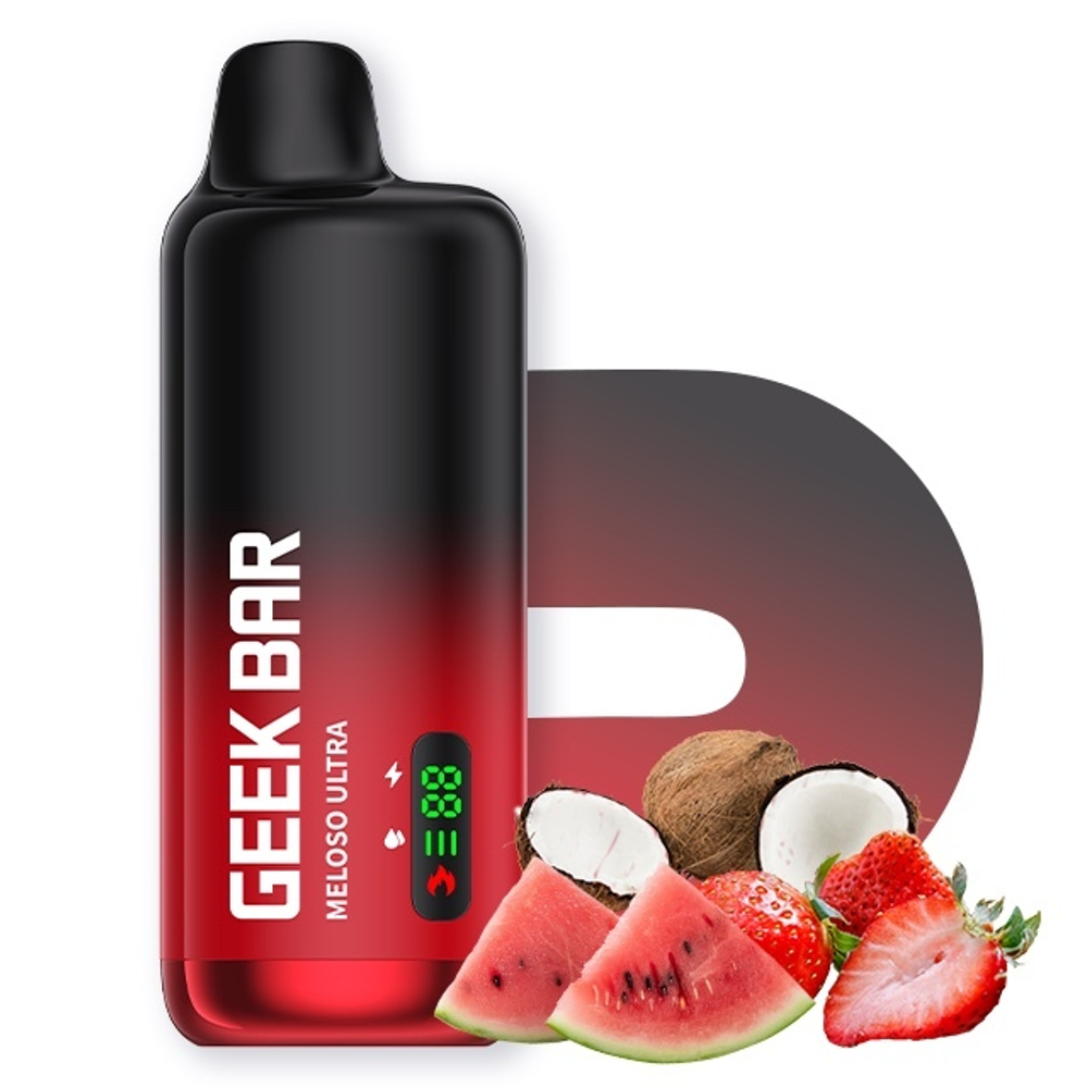 Geek bar 10000 Watermelon strawberry coconut Арбуз-клубника-кокос купить в Москве с доставкой по России