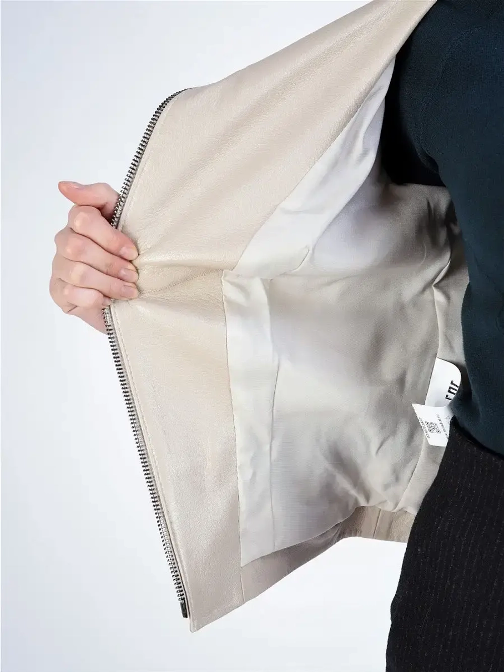 Косуха кожаная куртка женская Турция