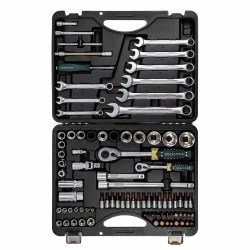 Набор инструментов 82+6пр. 1/4'',1/2''(сорв.гр.) RockForce##Rock FORCE RF-4821-7 Premium