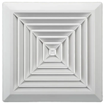 Решетка с фланцем ПК 160х100