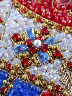 И-22а Набор для вышивания хрустальными камнями Покров Пресвятой Богородицы (мал.)