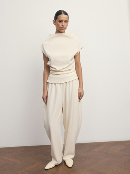 Топ "Lunar" молочный