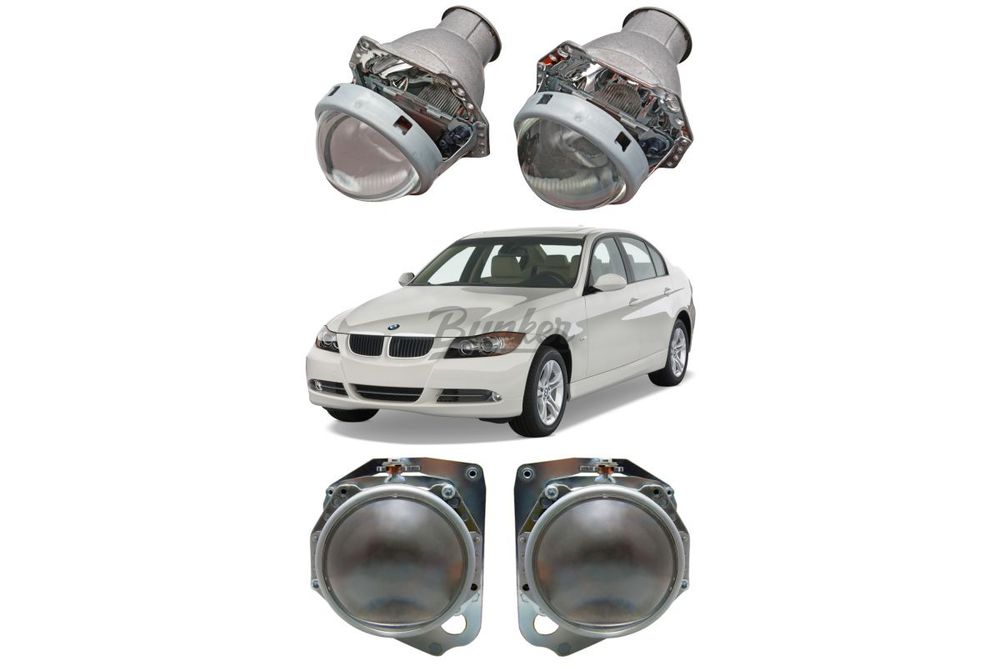Готовый комплект для замены штатных линз ZKW с AFS BMW 3 E90 дорестайлинг 2005-2010