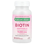 Nature's Bounty, Optimal Solutions®, биотиновые капсулы, 10 000 мкг, 90 жидких капсул с быстрым высвобождением