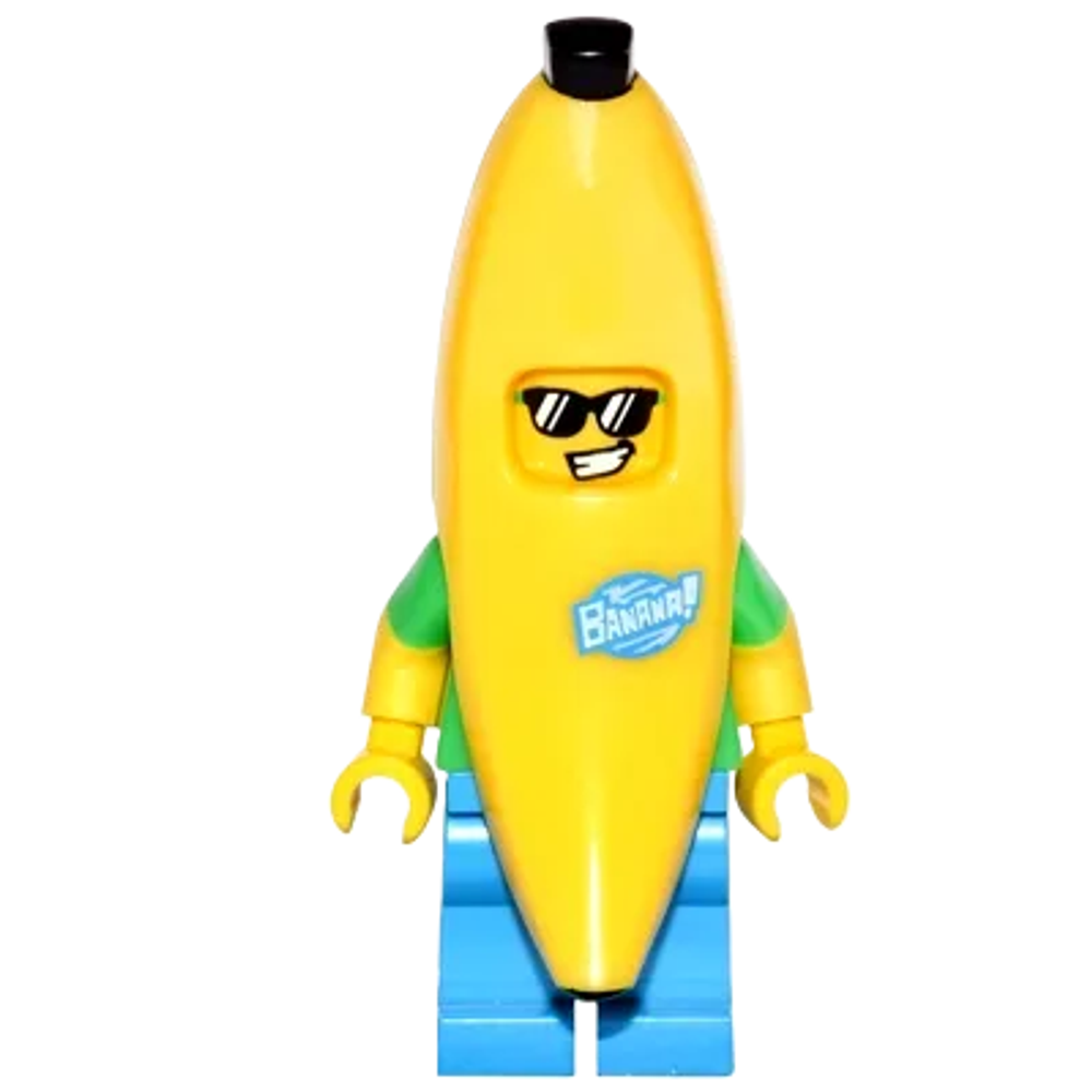 Парень с бананом col258