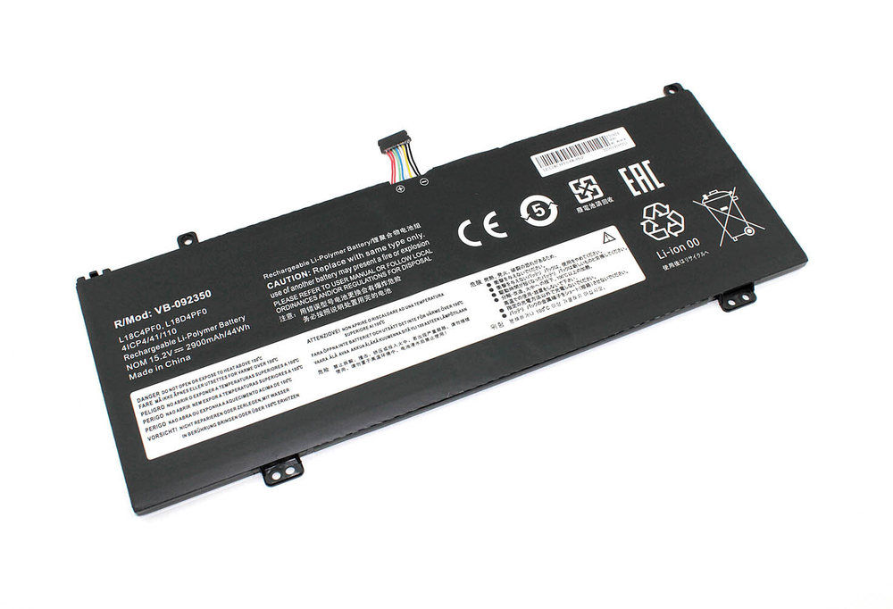 Аккумуляторная батарея для ноутбука Lenovo ThinkBook 13s (L18D4PF0) 15.2V 2900mAh OEM