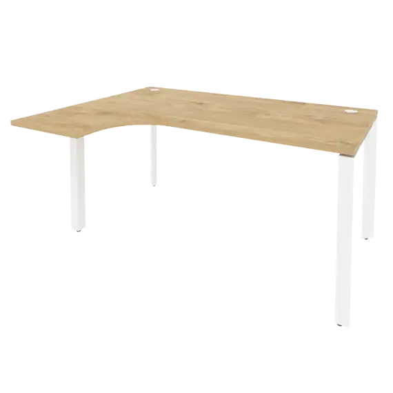 Onix Стол эргономичный левый на П-образном м/к O.MP-SA-4 (L) 1580*1180*750 (800/460)