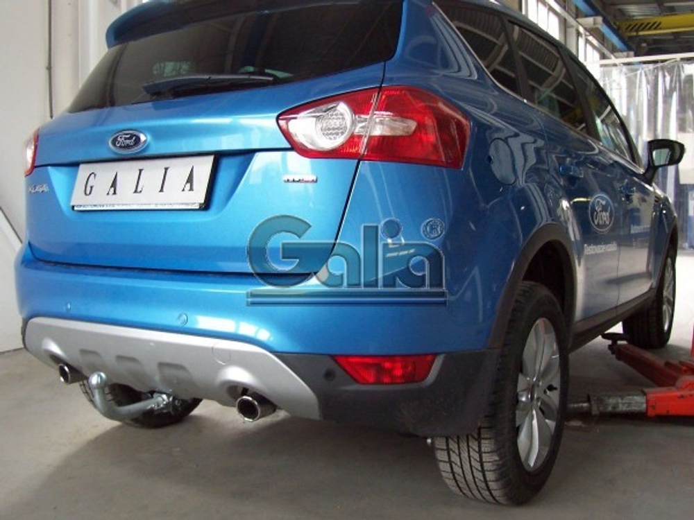 Фаркоп оцинкованный Galia F113C для Ford Kuga 2008-2013, 2013-(паспорт и сертификат в комплекте)(без электрики)