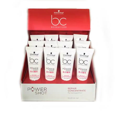 Schwarzkopf Professional Bonacure Power Short - Восстанавливающий концентрат 12x10 мл (импорт, Китай)