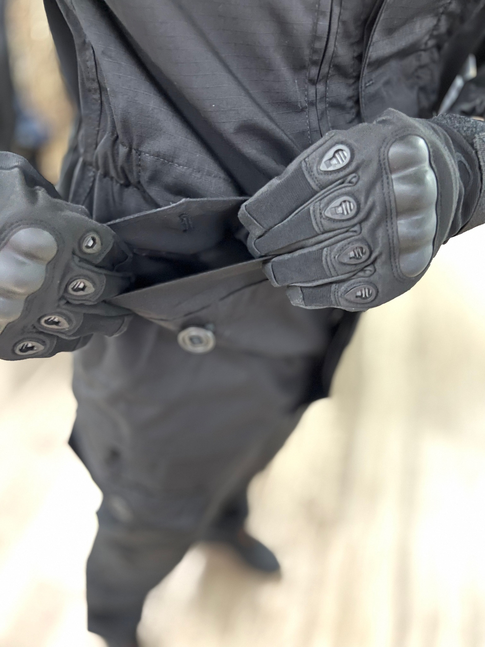 Костюм горка 6 весна лето / черный