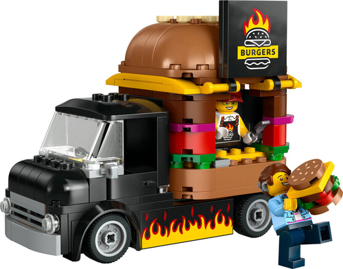 Конструктор LEGO City 60404 Бургерная на колесах
