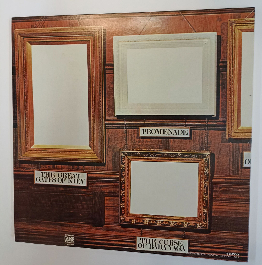 Винтажная виниловая пластинка LP Emerson, Lake and Palmer Pictures At An Exhibition (Japan 1972) (No Obi)