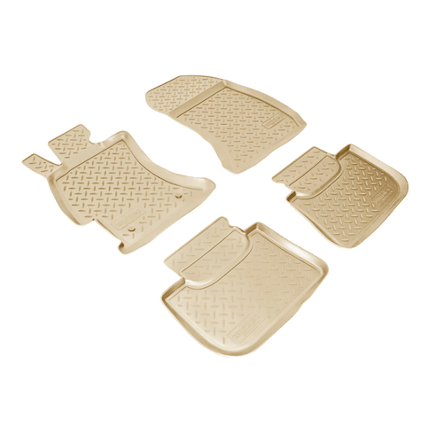 Ковры в салон Norplast/Unidec для Subaru XV (2012-2016)Полиуретан,Бежевый, арт.NPL-Po-84-80-B