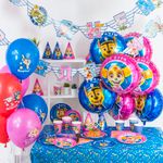 Шар (12"/30 см) Щенячий Патруль, С Днем Рождения!, Ассорти, пастель, 1 ст 25 шт.