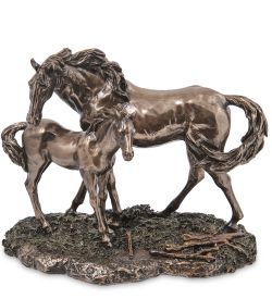 Veronese WS-1409 Статуэтка «Пара лошадей»