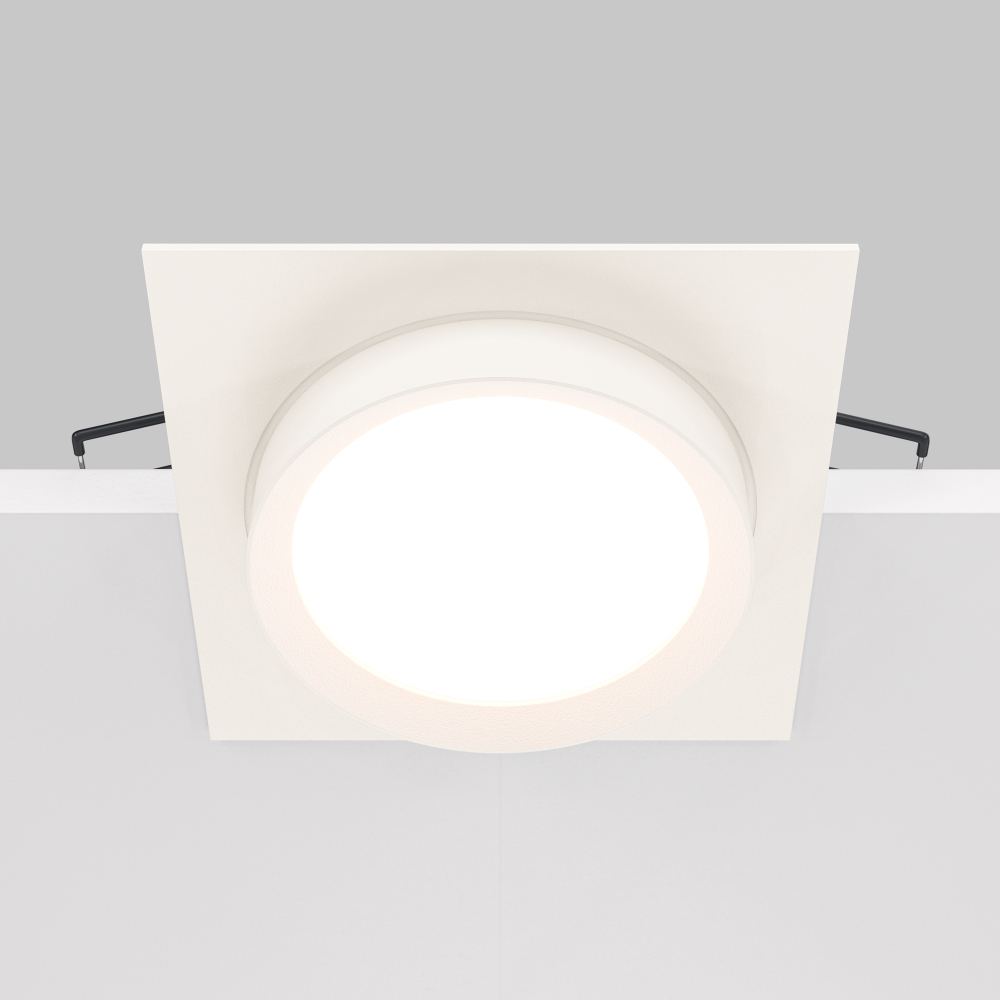 Встраиваемый светильник Maytoni Hoop DL086-GX53-SQ-W