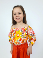 02-95-4 Комплект для девочки (футболка и брюки)