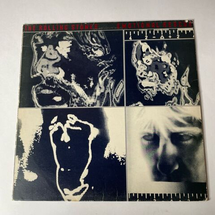 Винтажная виниловая пластинка LP The Rolling Stones Emotional Rescue (UK 1980)