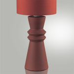 8131/1T MODERNI LN25 377 терракотовый, керамика/текстиль Настольная лампа E27 1*60W 220V SEGI