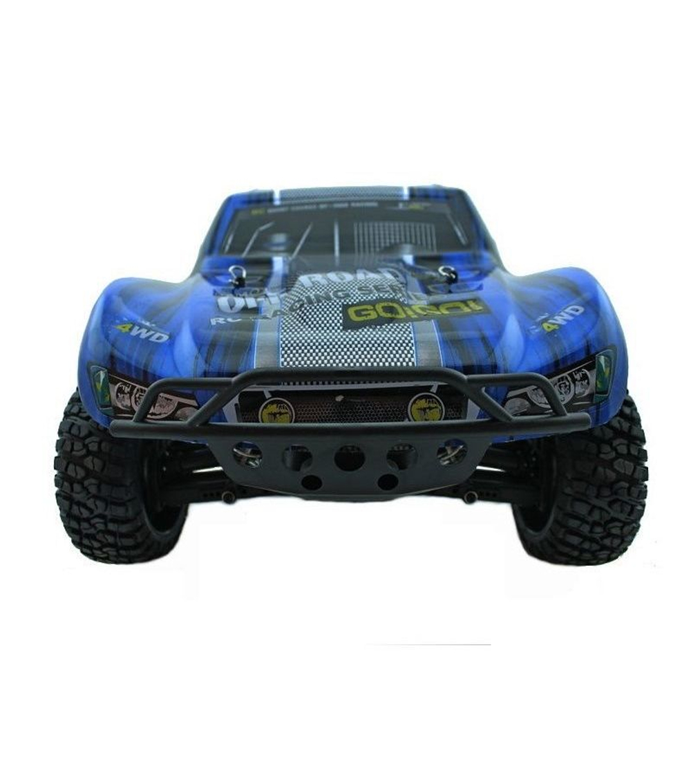 Радиоуправляемый шорт-корс Remo Hobby 9EMU Brushless 1/8, 4WD, мощный электродвигатель, управление до 150 метров, синий цвет