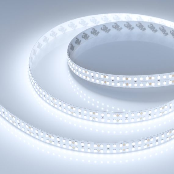 Светодиодная лента Arlight 24W/m 320LED/m 2835SMD холодный белый 5M 032600(2)