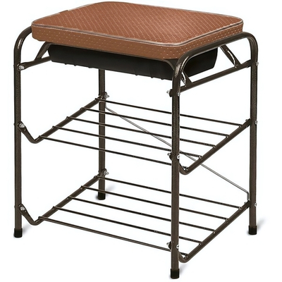 Банкетка круглая (Белый)