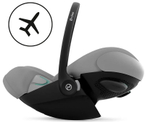 Коляска Cybex Balios S Lux TPE complete Cloud G Stone Grey Plus Base G 4 в 1 Chocolate Brown с дождевиками