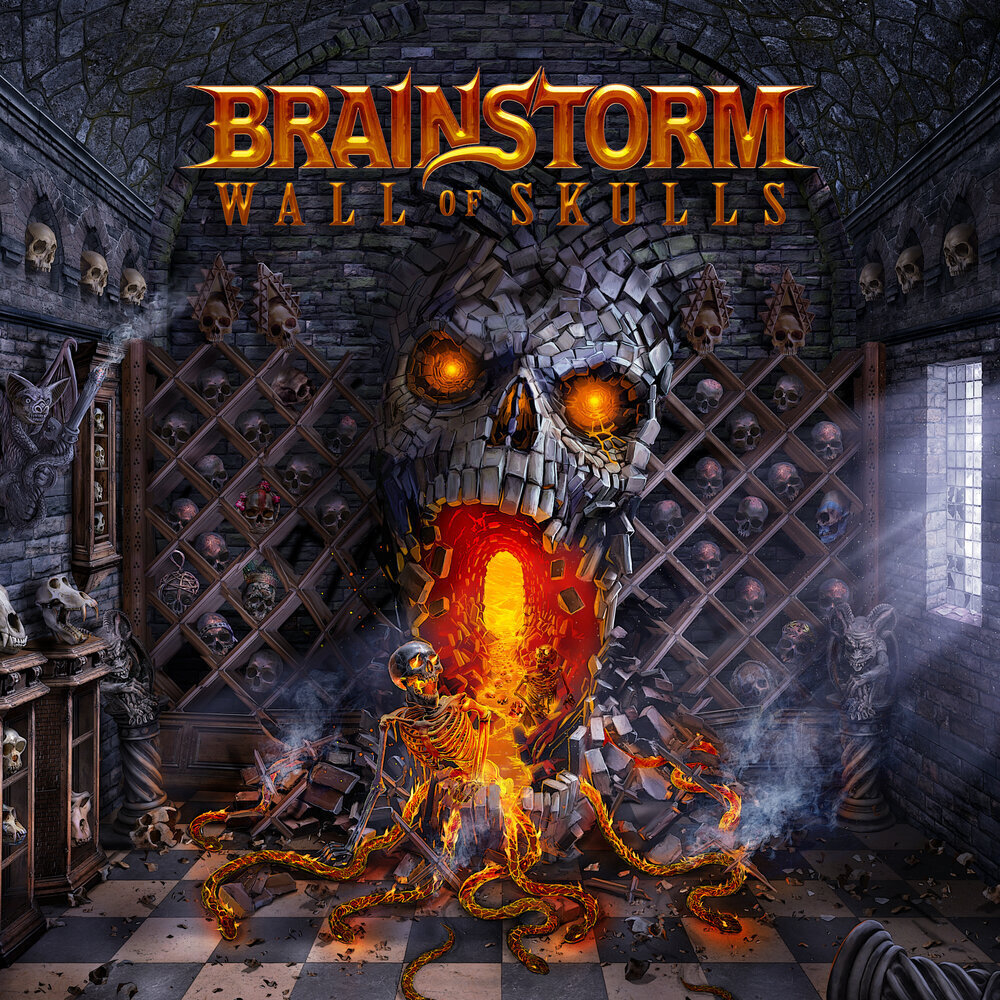 BRAINSTORM - Wall Of Skulls 2021, лицензионный музыкальный компакт диск