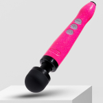 Розовый беспроводной вибратор-вонд 28см Doxy Die Cast 3R Massage Wand Hot Pink