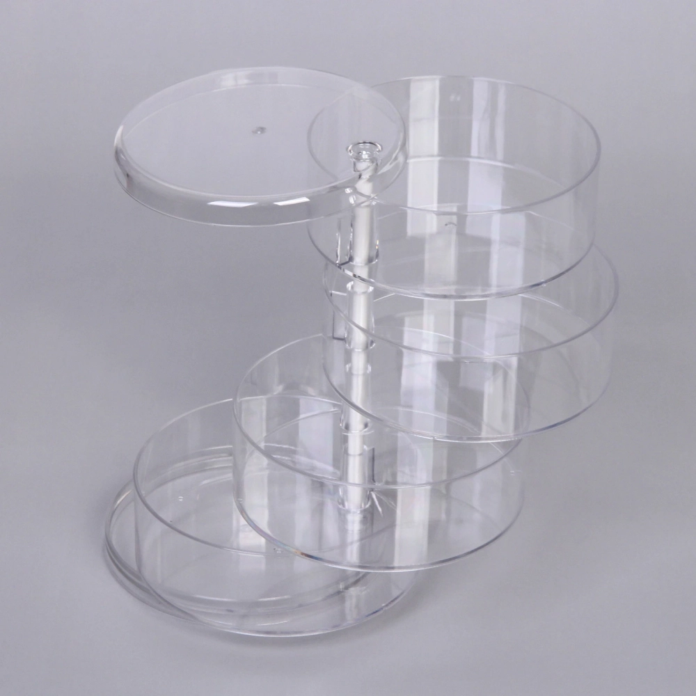 Органайзер для хранения «МАРЦИПАН», прозрачный, четыре отделения, 17.5*11.5 (упаковка коробка)