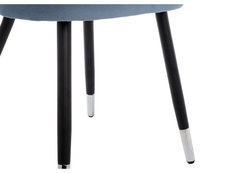 Стул на металлокаркасе Gabi blue / black