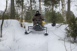 Мотобуксировщик РЫБАК PKD. PSD 13 л.с. (длинная база 1430мм)