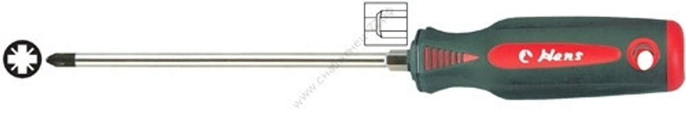 Отвертка крестовая PZ Pozidriv Hans, 0430PZ2-8