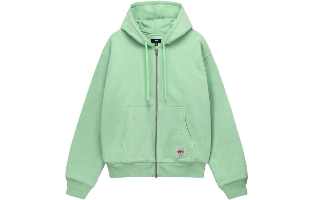 Худи Stussy Double Face Label Zip Hoodie, 118460