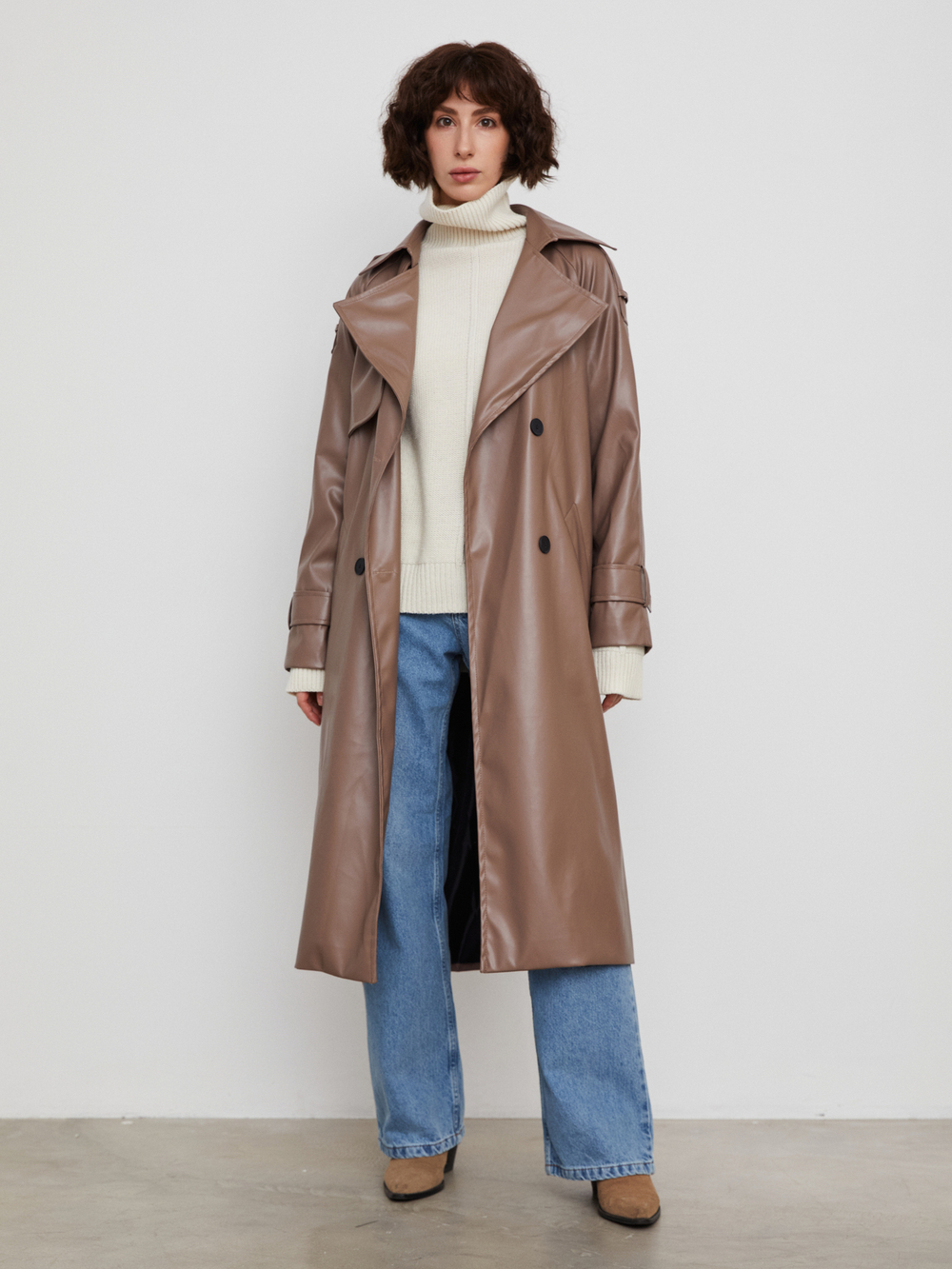 Тренч Police Beige